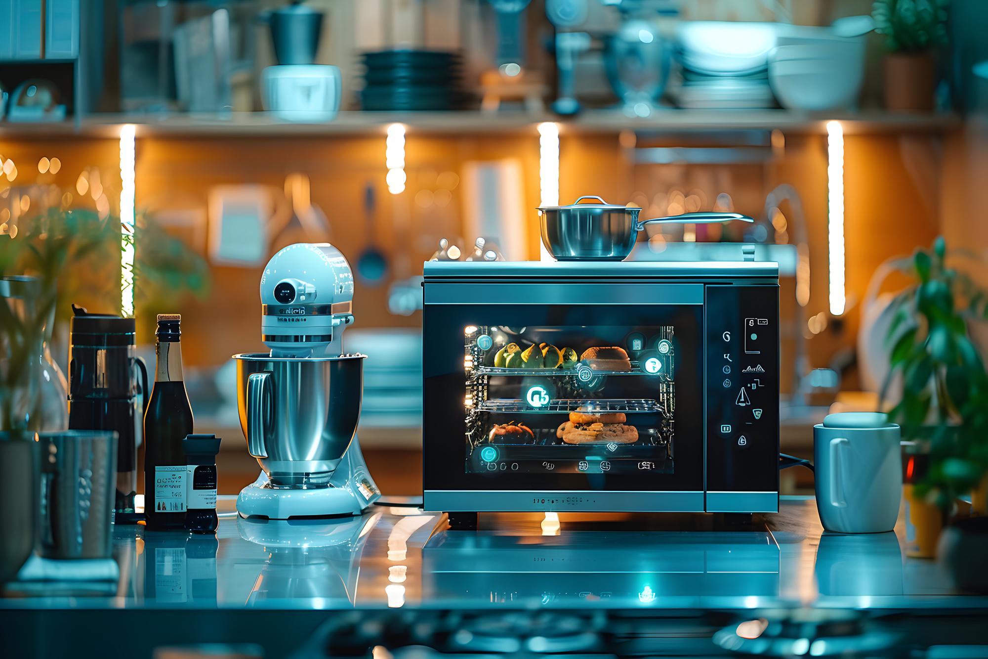 Studio cucina digitale e attrezzatura